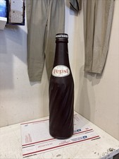Pepsi Bottle Vintage Coin Bank Plastic Blow Mold 29 Inches Tall