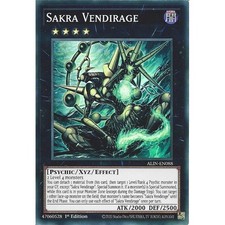 ALIN-EN088 Sakra Vendirage : Super Rare Card : 1st Edition : YuGiOh TCG