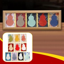 10x Bilderrahmen-Notizkarten DIY-Scrapbook f&uuml;r Neujahr Mini-Blankokarten