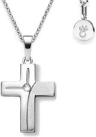 925 Silber Kreuz Kette MäDchen Kommunion Taufe Schmuck Kinder Geschenk