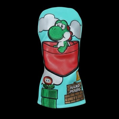 Handmade Super Mario Brothers  YOSHI DRIVER Headcover - NEW AFS - TIFFANY
