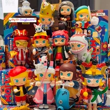 POP MART Molly Imaginary Wandering Series Confirmed Blind Box Figure Art Toys