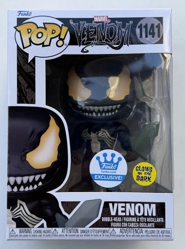 Funko Pop! Marvel Venom Venom Glow #1141 Funko Exclusive W/ Protector