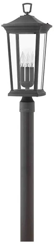 Hinkley Bromley 22 3/4" High Museum Black Outdoor Post Light - Picture 1 of 10
