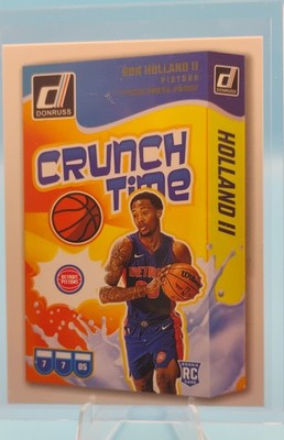 2024-25 Panini Donruss - Crunch Time Ron Holland II #7 Press Proof (RC)