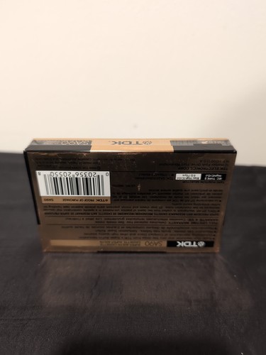 TDK SA 90 High Bias Cassette Tape Super High Resolution NEW Sealed - Picture 2 of 2
