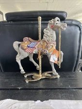 The American Carousel Horse Signed Tobin Fraley Limited Fourth Edition 1489/2500