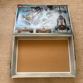 LEGO Technic 8458 Silver Champion - Complete Set with Sticker Sheet and Manuals