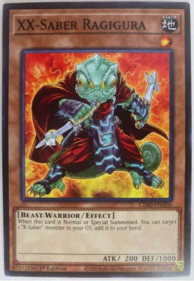 XX-Saber Ragigura - L26D-ENX05 - Common - 1'st Edition  - NM/M