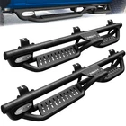 For 2018-2026 Jeep Wrangler JL 4 Door 6“ Running Boards Side Steps Nerf Bars