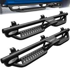 For 2018-2026 Jeep Wrangler JL 4 Door 6“ Running Boards Side Steps Nerf Bars