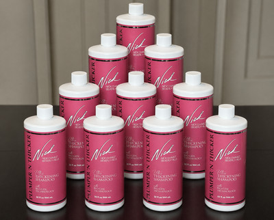 LOT OF 10 ~ Nick Chavez Plumper N' Thicker Ultra Thickening Shampoo 32 fl oz NEW