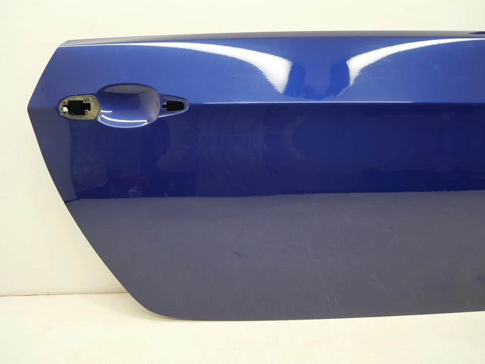 BMW M3 E92 2008-2013 cupé puerta delantera derecha pasajero carcasa A30 azul OEM usado Foto 2 de 4