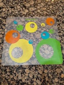Tupperware Playdough Mat or Pastry Baking Mat or Sheet 13"×13"