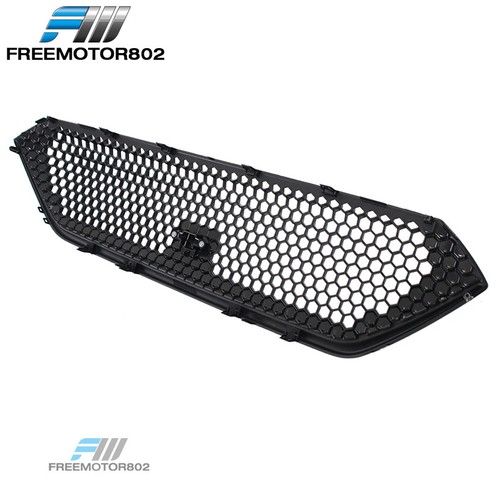 For 22-25 Subaru WRX Sedan Sport Style Front Bumper Upper Grille ABS Gloss Black - Bild 7 von 7