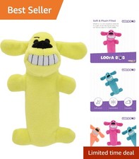 Squeaky 6   Loofa Dog Toy - Perfect for Small  Medium Breeds