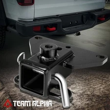 Fits 2020-2025 Jeep Gladiator 2" Class III Rear Trailer Towing Hitch Receiver