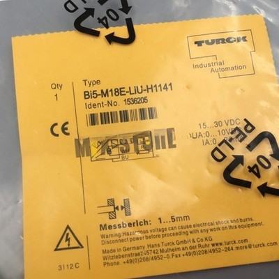 1PCS New TURCK BI5-M18E-LIU-H1141 1536205 Inductive Sensor&Proximity Switch