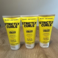 NEW Lot of 3: Marc Anthony Strictly Curls Curl Envy Cream - Travel Size 1.69oz