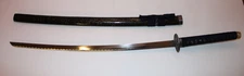 Hand Polished Steel Japanese Samurai Katana Sword Mirror Surface Full Tang