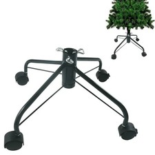 Vencer Folding Christmas Tree Stand with Rolling Wheels for 3-5 ft Artificial