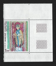 OPC 1981 French Andorra 3fr St Martin Tapestry Margin Sc#291 MNH 33386