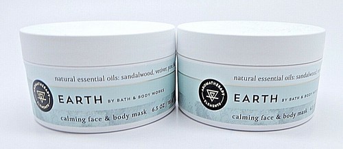 2 BATH & BODY WORKS EARTH SANDALWOOD VETIVER PINE BLACK PEPPER FACE & BODY 6.5oz - Picture 9 of 9