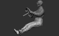 TAZIO NUVOLARI 1/18 PILOTE DRIVER 1935 FOR GP REPLICAS MINICHAMPS CMR CMC