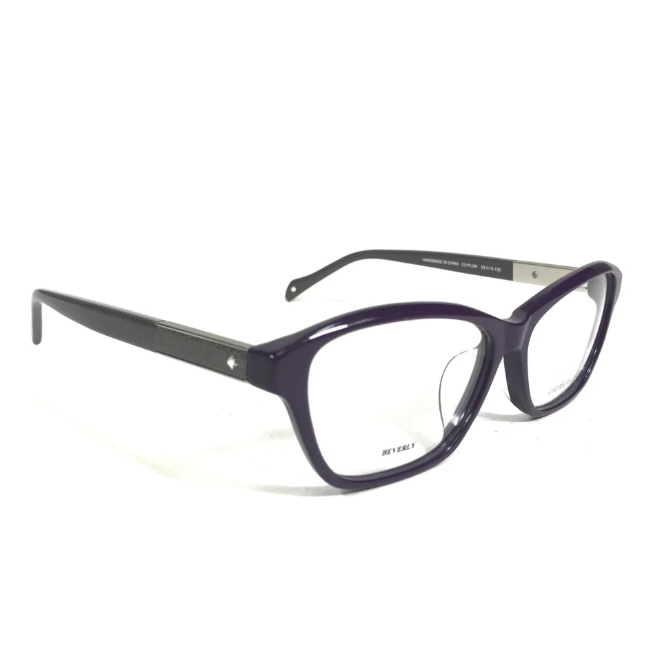 Monturas de gafas Laura Ashley BEVERLY C3-PLUM gris púrpura ojo de gato 53-15-135 Foto 3 de 4