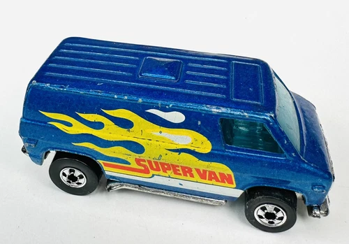 Vintage 1985 Hot Wheels Super Van - Blue Kellogg’s Mail In Promo Supervan