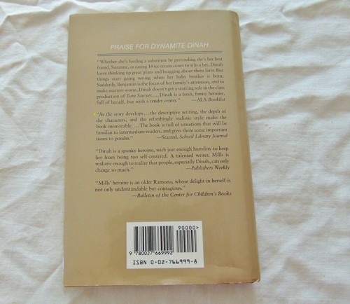 Dinah for President Taschenbuch Claudia Mills Hardcover - Bild 2 von 3