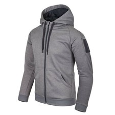 Helikon-Tex Urban Tactical Hoodie FullZip - Melange Grey