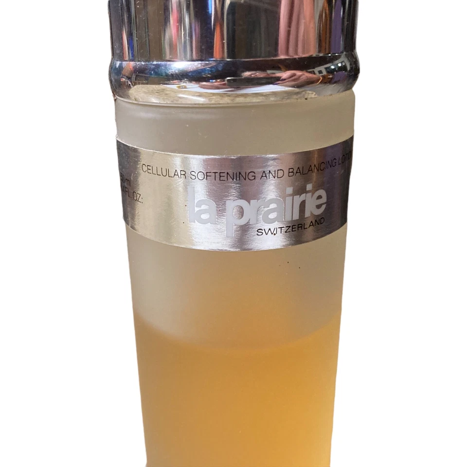 Botella original vintage de 8,4 oz La Prairie loción suavizante celular 50 % Foto 3 de 4