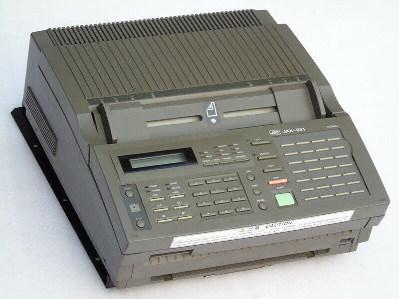 JAPAN RADIO CO JRC JAX 831 MARINE WEATHER FACSIMILE INMARSAT FAX