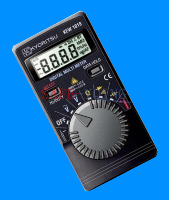 one New Kyoritsu KEW 1018H card Digital Multimeters  (Hard case type) 4000counts