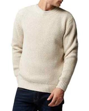 Rodd & Gunn Huntly West Waffle Knit Regular Fit Sweater L140206 Mens Size XL