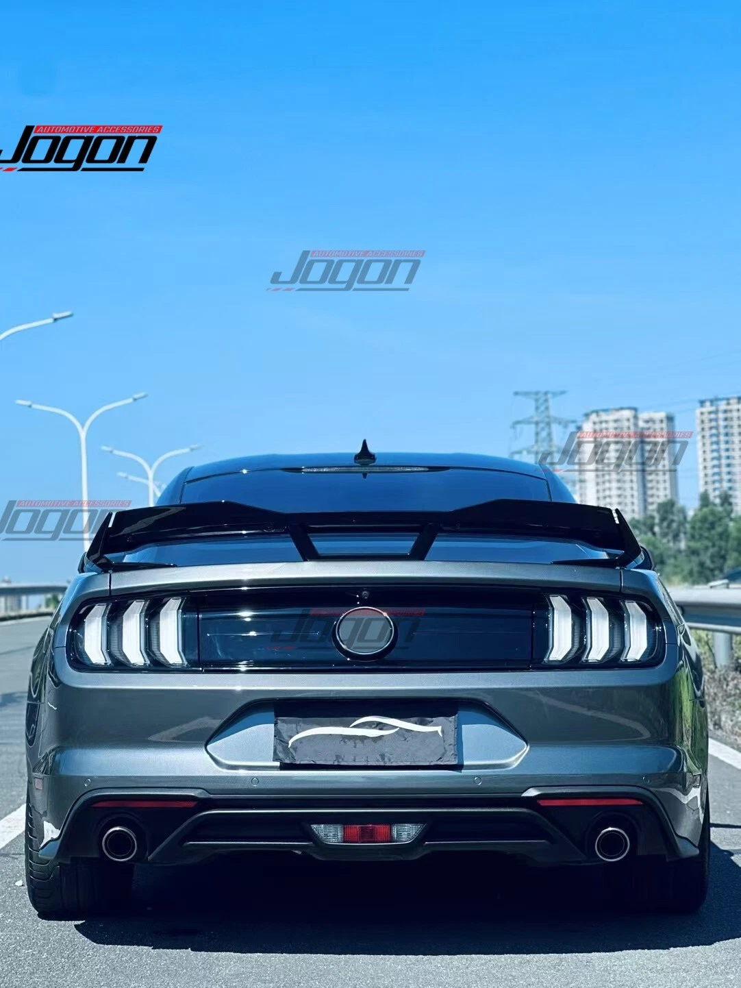 Shelby GT350 Rear Spoiler With Gurney Flap For S550 Ford Mustang GT GT350R 15-23 - Picture 3 of 15