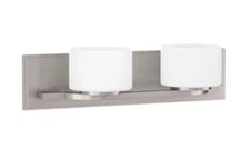Park Harbor Haverford PHVL2182BN Brushed Nickel 19"W 2-Light Bathroom Fixture