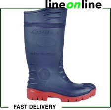 Cofra Typhoon Blue/Red S5 Safety wellington