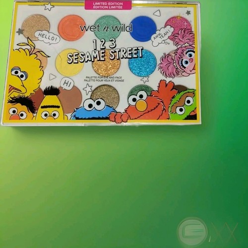 Wet N Wild Limited Edition "123 SESAME STREET " Palette For Eye & Face (SEALED) - Picture 2 of 6