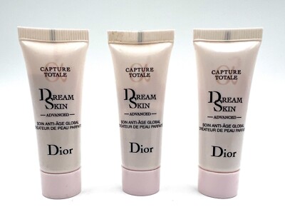 Lot of 3: DIOR Capture Totale Dream Skin Anti-Age Skin Creator  7ml* 3= 21ml