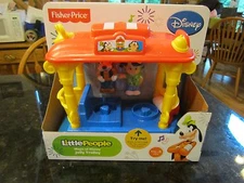 Fisher Price Little People NEW Disney carriage Jolly Trolley Goofy Train car 