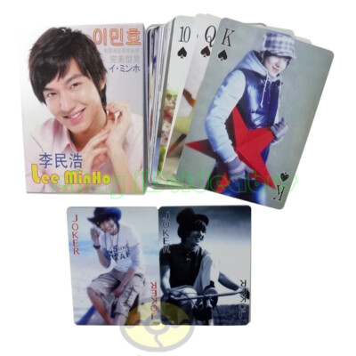 Playing card/Poker Deck 54 cards of South Korean Star Singer Actor Lee MinHo 李敏镐