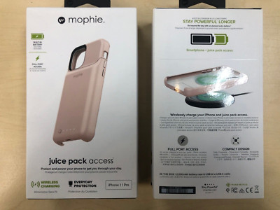 OEM Mophie 2000mAh Juice Pack Battery Case for iPhone 11 Pro - Pink