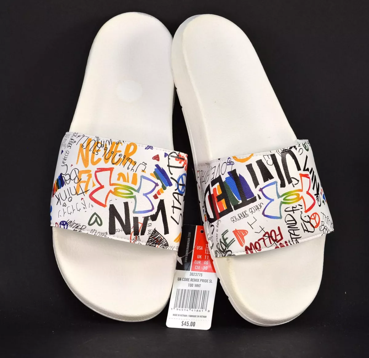 Under armour core remix best sale slides