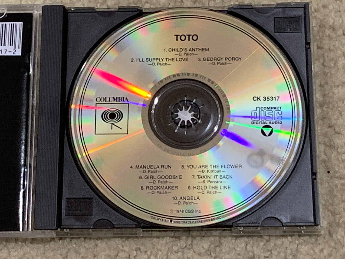 Toto - Self Titled Album (CD 1978) - FREE SHIPPING