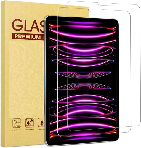 2X Tempered Glass Screen protector For iPad 9.7" 10.9" 10.2" 11" 12.9" 13" Pro - Picture 22 of 30