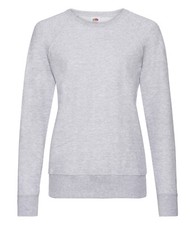 Image of Women Sweatshirt Fruit Of The Loom Lady Fit Crew Neck Women Pullover Sweat Top
