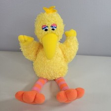 GUND Sesame Street Big Bird Plush 13" Stuffed Animal Toy 2010 Yellow Bird