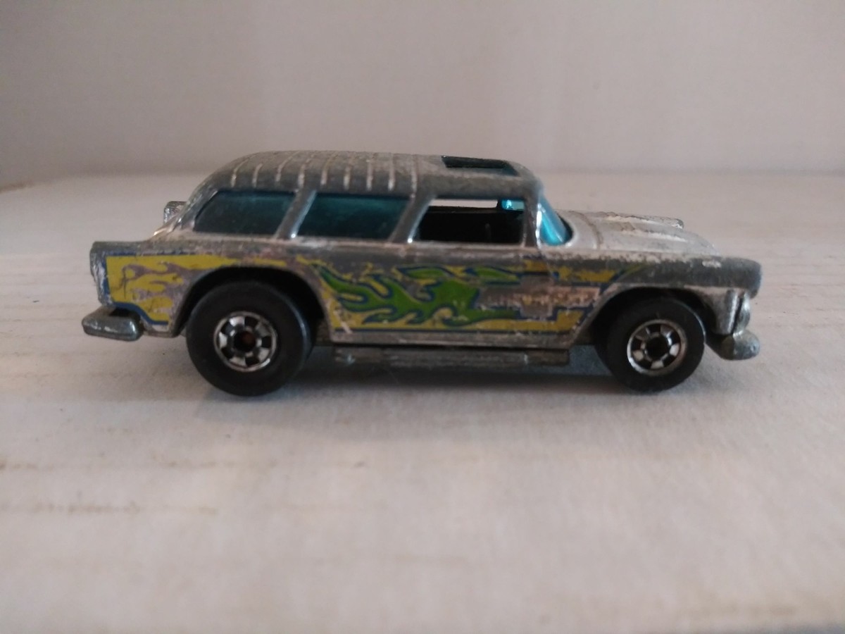 55 Chevrolet Nomad☆TOY SHOP限定☆HOスロットカー Amazon.com: 1955 Chevy Bel Air Nomad, Yellow - Motormax